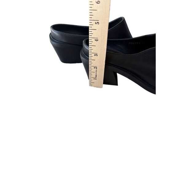 ALOHAS Anthropologie Lorenzo Leather Mules size 40 US 9 9.5 Black - Picture 9 of 11